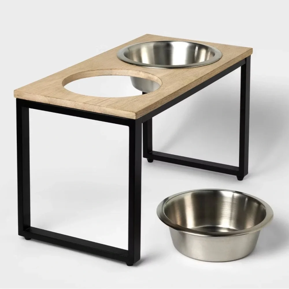 BOOTS & BARKLEY - Collapsible Elevated Feeder Double Cat & Dog Bowl